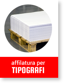 Affilatura per tipografie